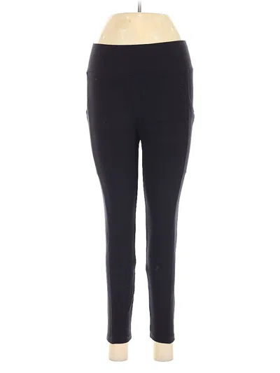 Pre-owned Lou & Grey Active Pants In Black