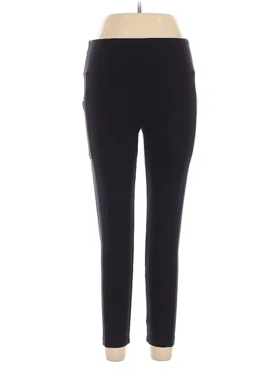 Pre-owned Lou & Grey Active Pants In Black