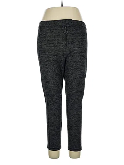 Pre-owned Lou & Grey Active Pants In Black