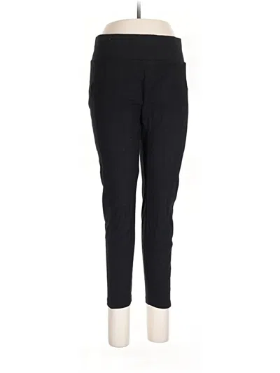 Pre-owned Lou & Grey Active Pants In Black