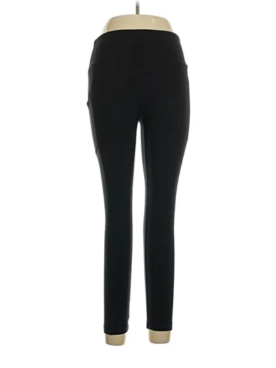 Pre-owned Lou & Grey Active Pants In Black