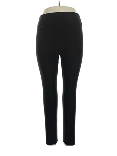 Pre-owned Lou & Grey Active Pants In Black