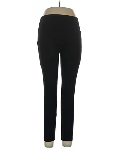 Pre-owned Lou & Grey Active Pants In Black