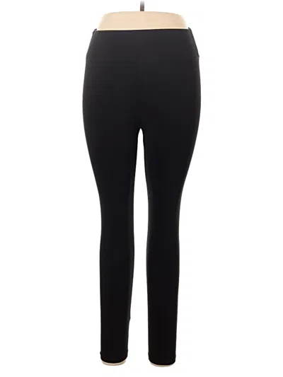 Pre-owned Lou & Grey Active Pants In Black
