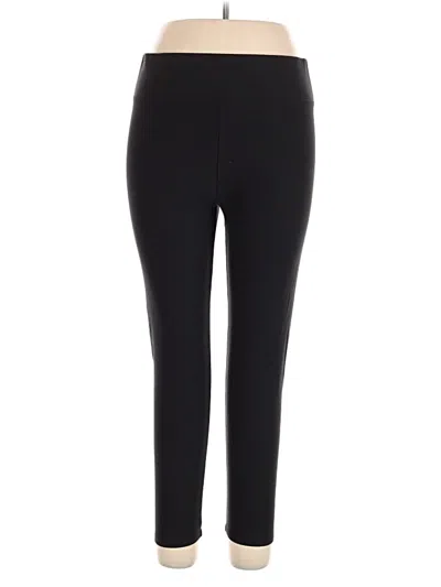Pre-owned Lou & Grey Active Pants In Black
