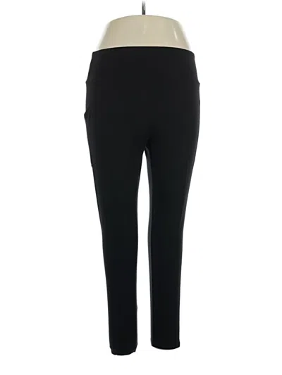 Pre-owned Lou & Grey Active Pants In Black