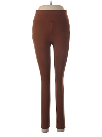 Pre-owned Lou & Grey Active Pants In Brown