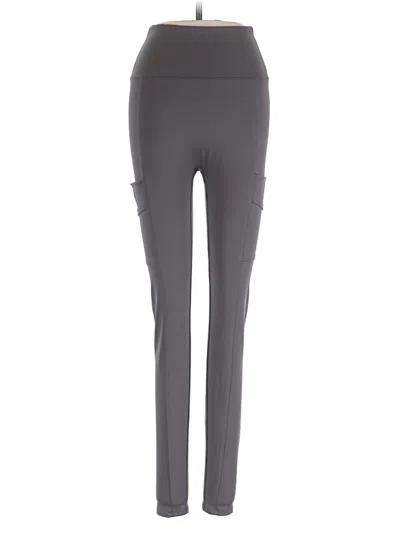 Pre-owned Lou & Grey Active Pants In Gray