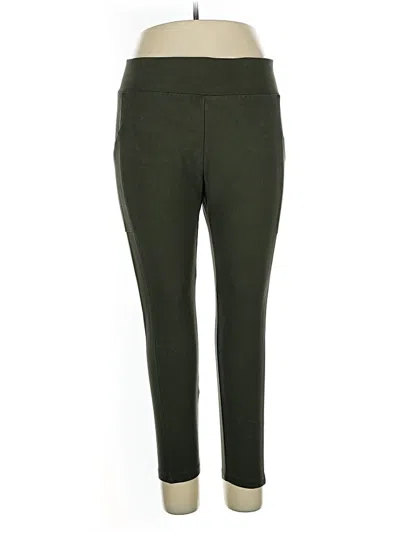 Pre-owned Lou & Grey Active Pants In Green