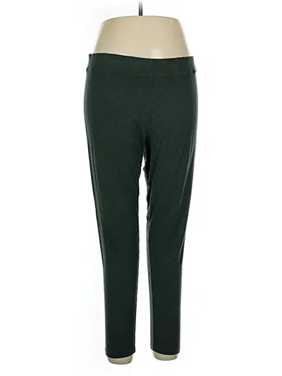 Pre-owned Lou & Grey Active Pants In Green