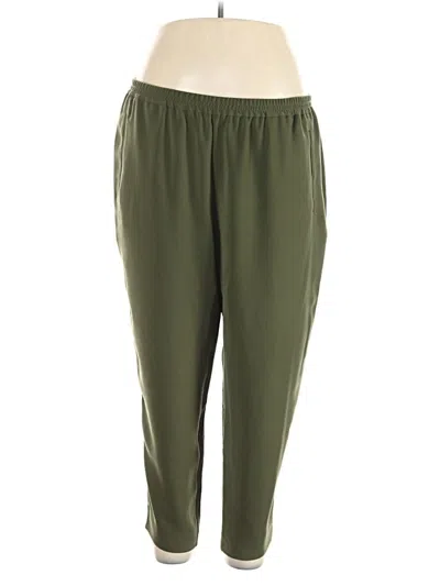 Pre-owned Lou & Grey Active Pants In Green