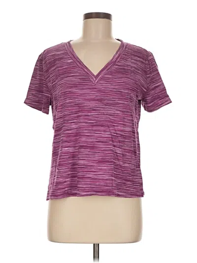 Pre-owned Lou & Grey Active T-shirt In Purple