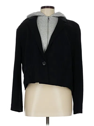 Pre-owned Lou & Grey Blazer Jacket In Black