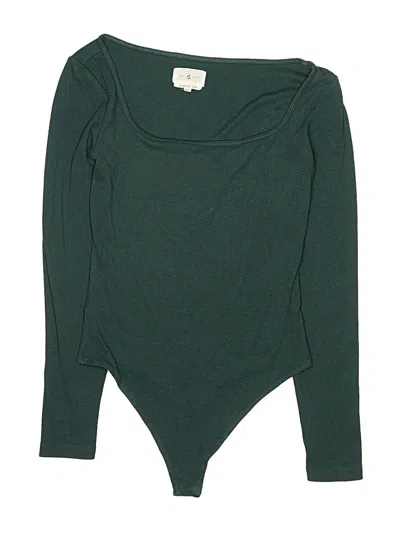 Pre-owned Lou & Grey Bodysuit In Green