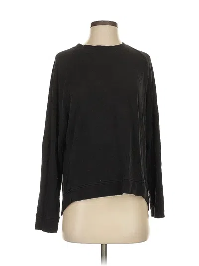 Pre-owned Lou & Grey Cardigan Sweater In Black