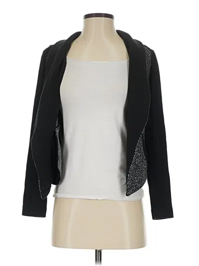 Pre-owned Lou & Grey Cardigan Sweater In Black