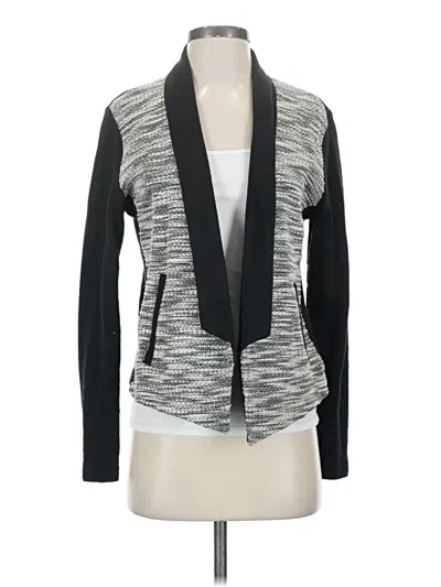 Pre-owned Lou & Grey Cardigan Sweater In Black