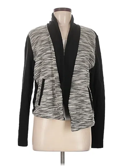 Pre-owned Lou & Grey Cardigan Sweater In Black