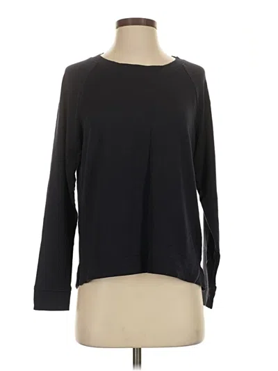 Pre-owned Lou & Grey Cardigan Sweater In Black