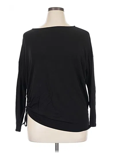 Pre-owned Lou & Grey Cardigan Sweater In Black