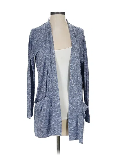 Pre-owned Lou & Grey Cardigan Sweater In Blue