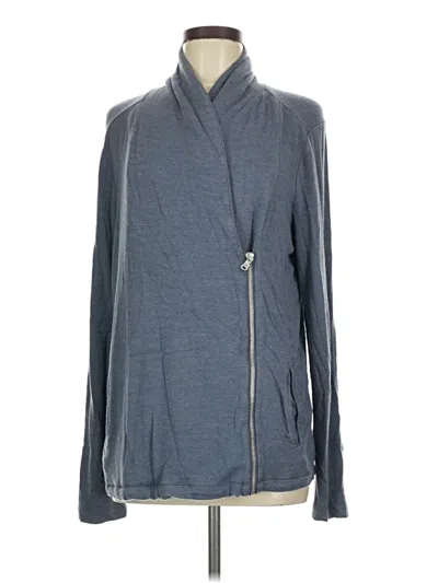 Pre-owned Lou & Grey Cardigan Sweater In Blue