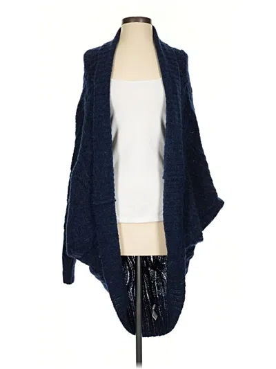 Pre-owned Lou & Grey Cardigan Sweater In Blue
