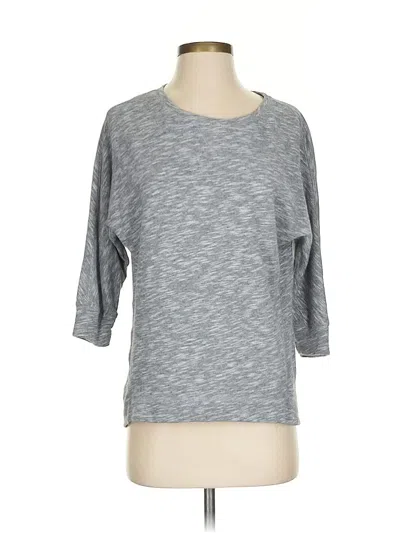 Pre-owned Lou & Grey Cardigan Sweater In Gray