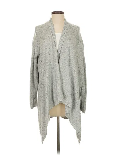 Pre-owned Lou & Grey Cardigan Sweater In Gray