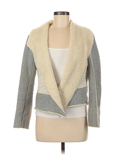 Pre-owned Lou & Grey Cardigan Sweater In Gray
