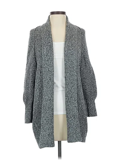 Pre-owned Lou & Grey Cardigan Sweater In Gray