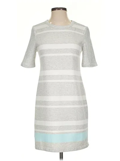 Pre-owned Lou & Grey Cardigan Sweater In Gray