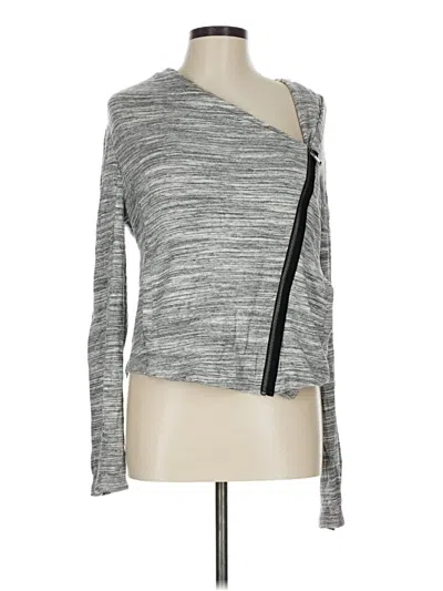 Pre-owned Lou & Grey Cardigan Sweater In Gray