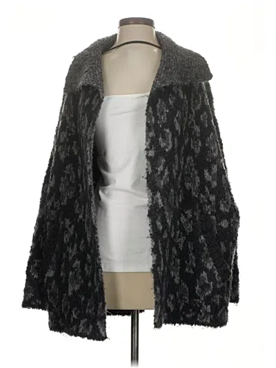 Pre-owned Lou & Grey Cardigan Sweater In Gray