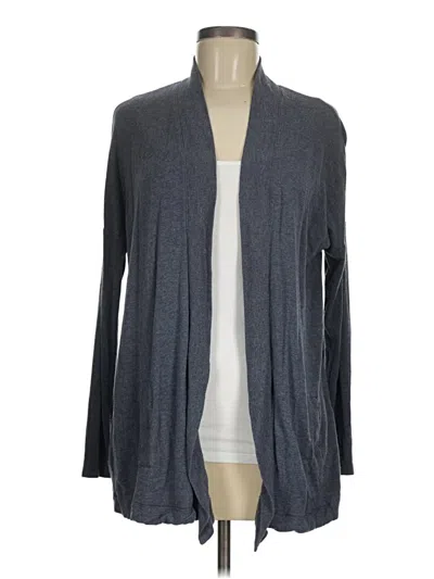 Pre-owned Lou & Grey Cardigan Sweater In Gray