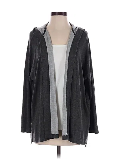 Pre-owned Lou & Grey Cardigan Sweater In Gray