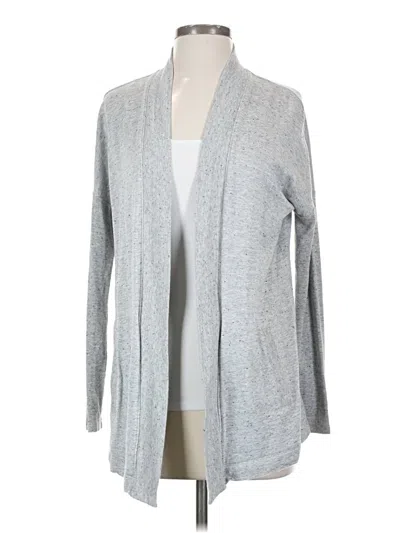 Pre-owned Lou & Grey Cardigan Sweater In Gray