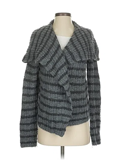 Pre-owned Lou & Grey Cardigan Sweater In Gray