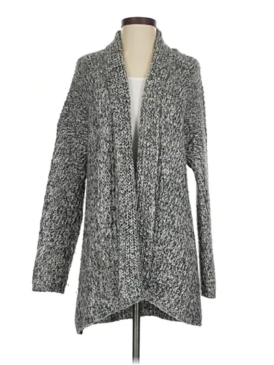 Pre-owned Lou & Grey Cardigan Sweater In Gray