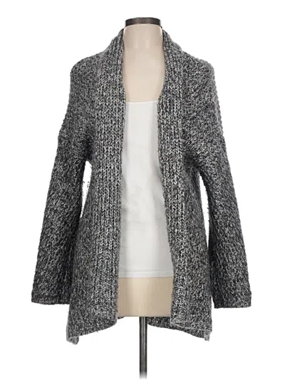 Pre-owned Lou & Grey Cardigan Sweater In Gray