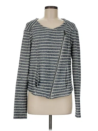 Pre-owned Lou & Grey Cardigan Sweater In Gray