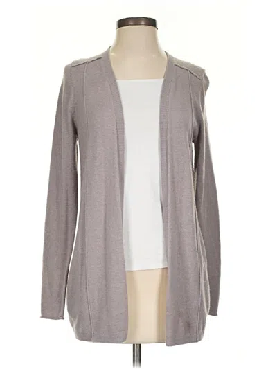 Pre-owned Lou & Grey Cardigan Sweater In Gray