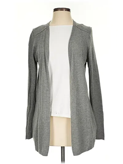 Pre-owned Lou & Grey Cardigan Sweater In Gray