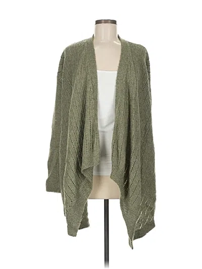 Pre-owned Lou & Grey Cardigan Sweater In Green