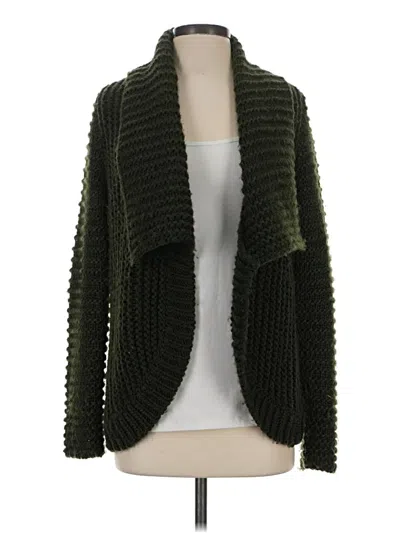 Pre-owned Lou & Grey Cardigan Sweater In Green