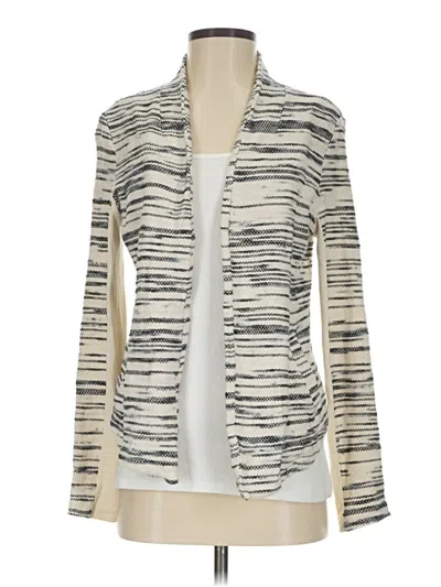 Pre-owned Lou & Grey Cardigan Sweater In Ivory