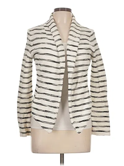 Pre-owned Lou & Grey Cardigan Sweater In Ivory