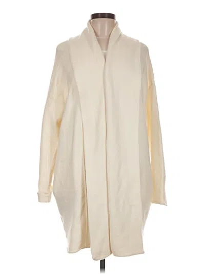 Pre-owned Lou & Grey Cardigan Sweater In Ivory
