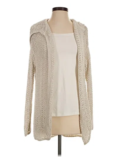 Pre-owned Lou & Grey Cardigan Sweater In Ivory