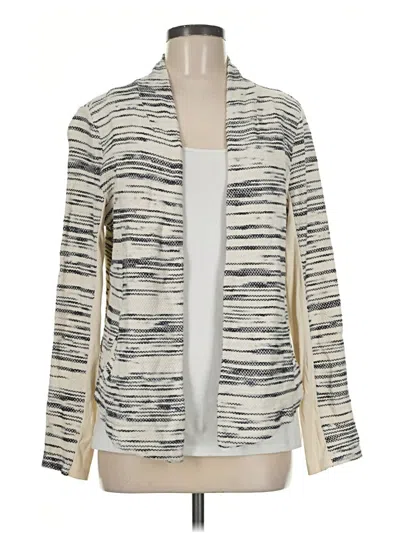 Pre-owned Lou & Grey Cardigan Sweater In Ivory